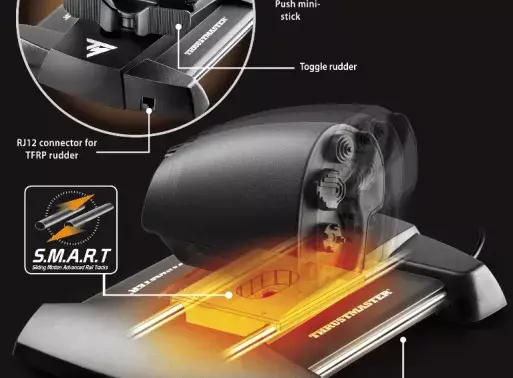 Joystick Thrustmaster T-16000M FCS Hotas Photo 7