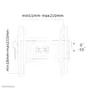 TV sienas stiprinājums Neomounts LED-W220 Photo 3