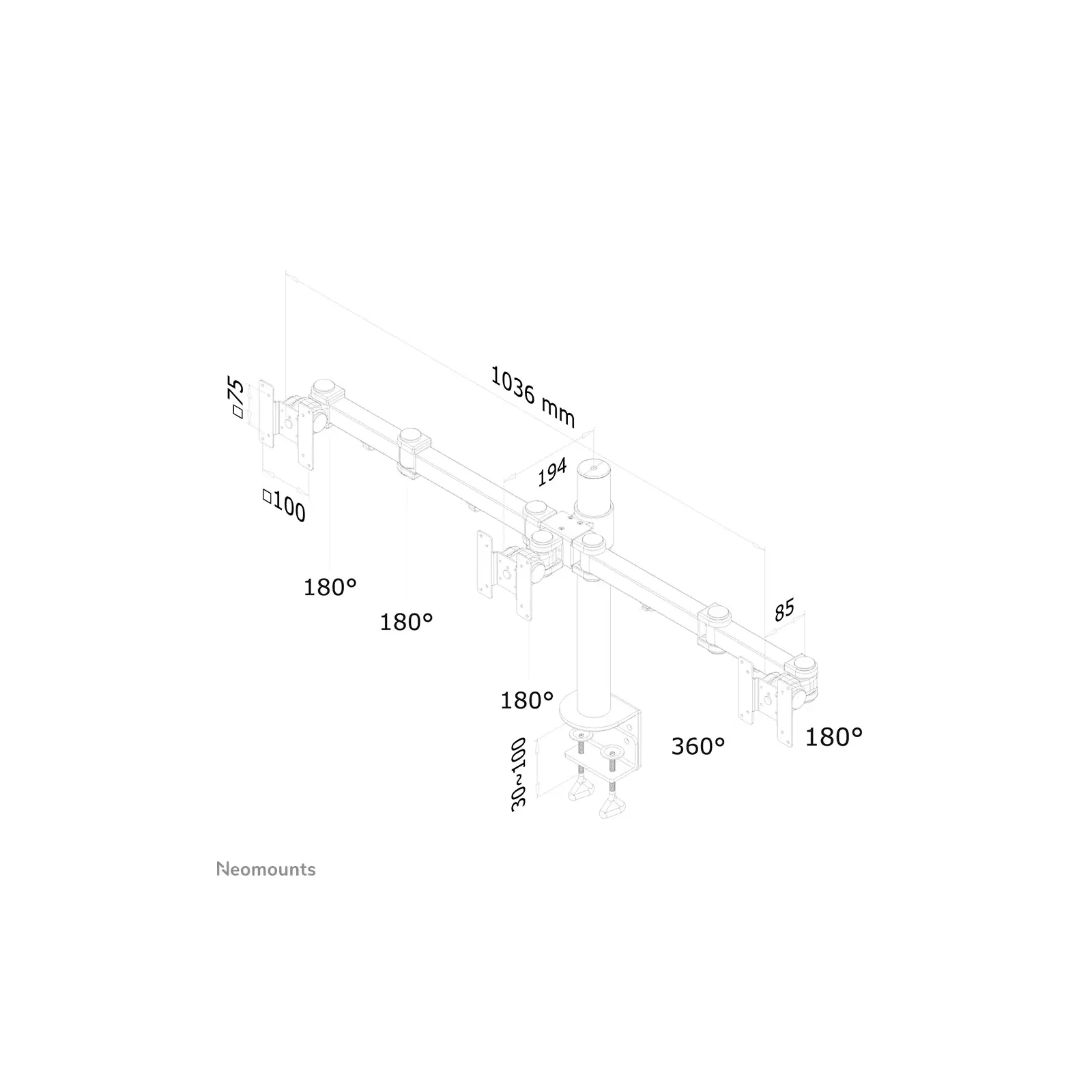 Neomounts FPMA-D960D3 Photo 3