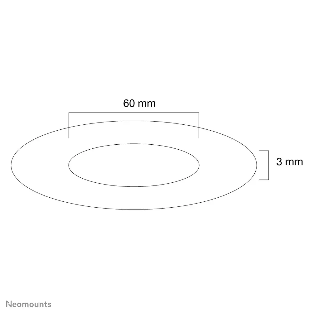 Ceiling cover Neomounts FPMA-CRS6 Photo 2