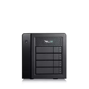 Promise Technology Pegasus32 R4 disk array 40 TB Tower Black