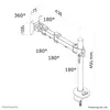 Galda monitora statīvs Neomounts FPMA-D960G Photo 6