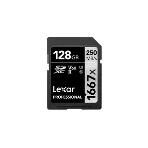 Флеш-память Lexar 128 ГБ UHS-II SDXC LSD128CB1667