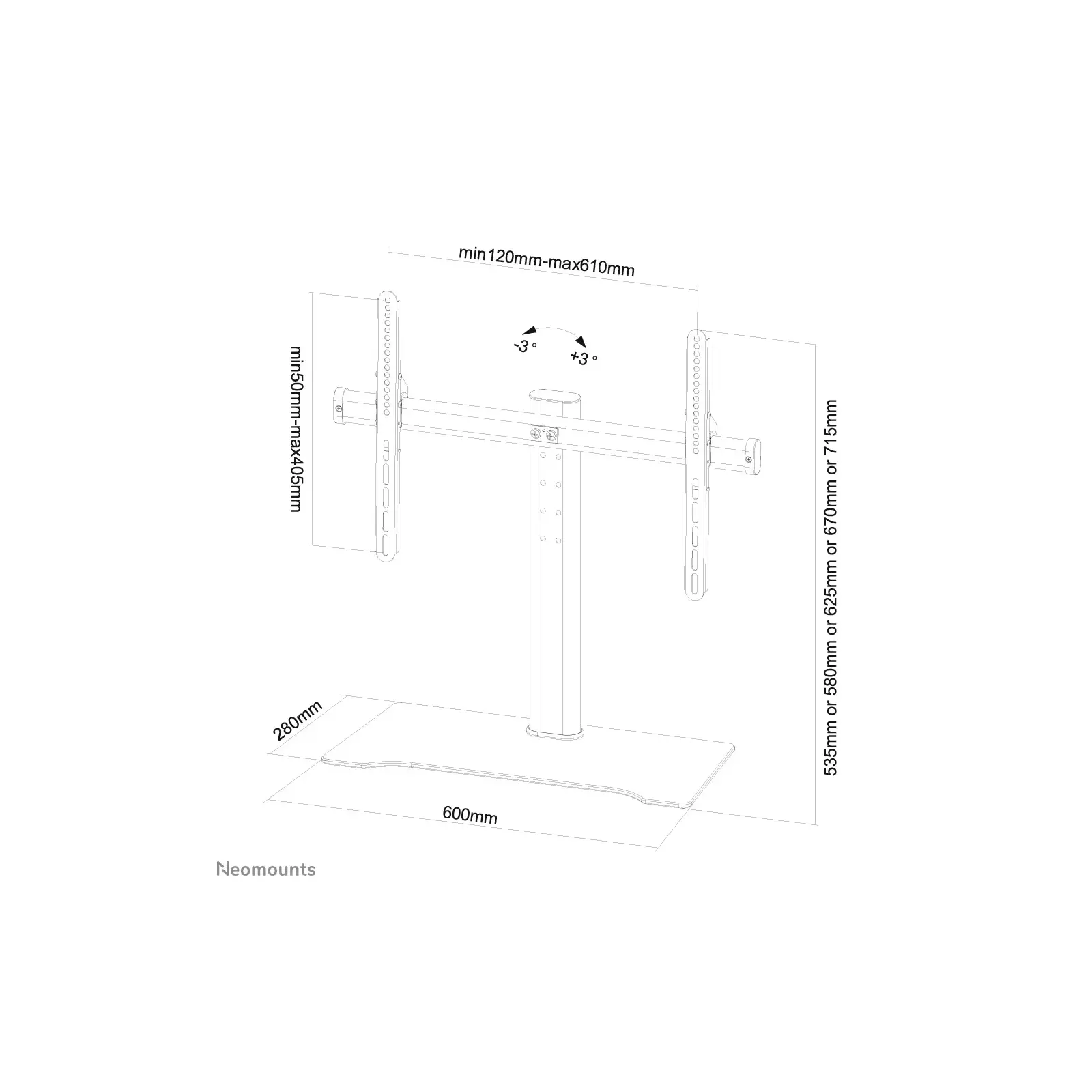 Neomounts FPMA-D1250BLACK Photo 5