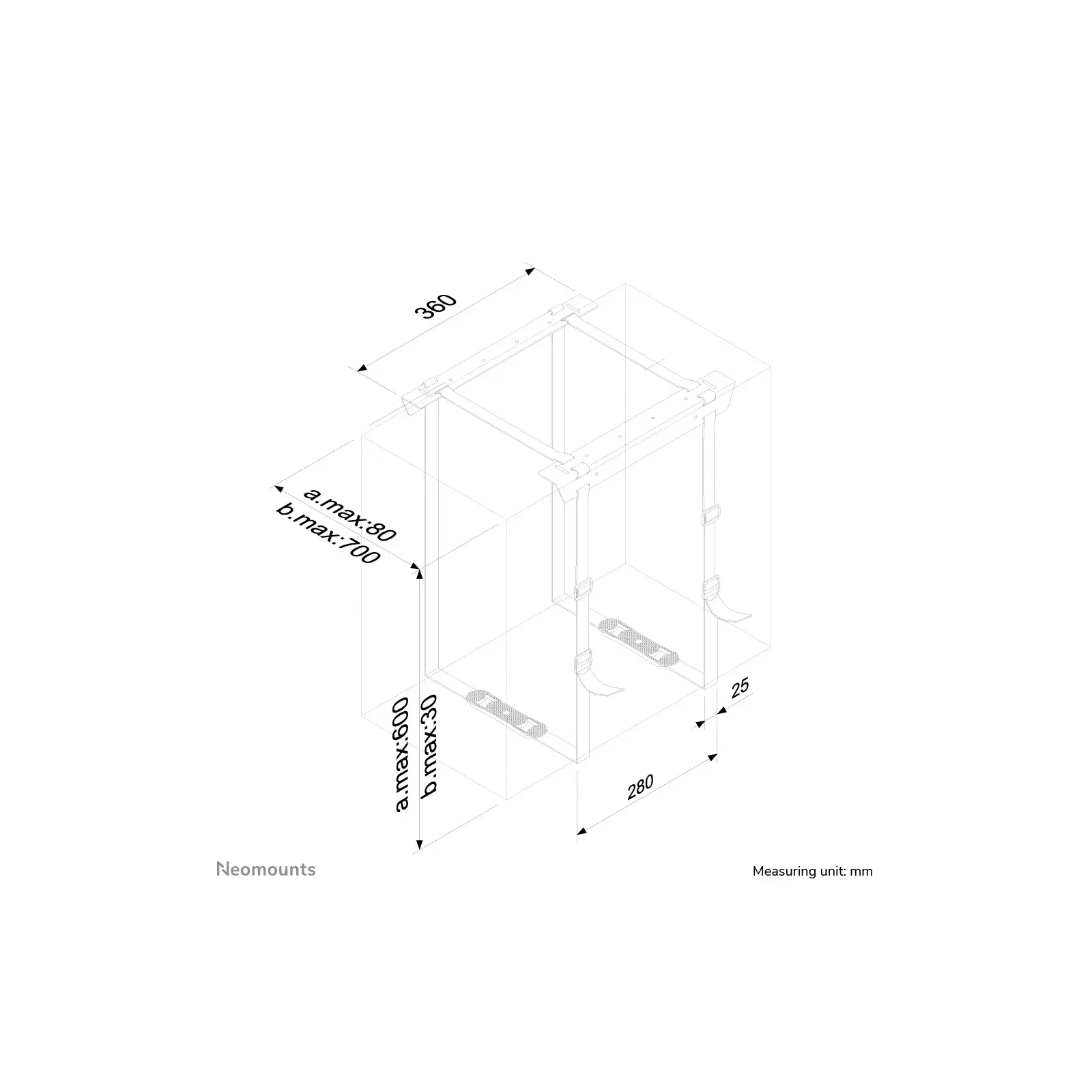 Neomounts CPU-D025BLACK Photo 3