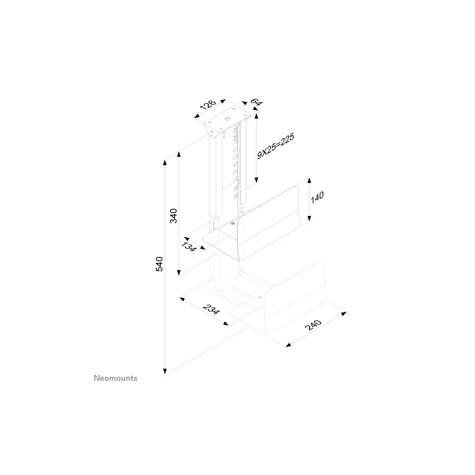 Neomounts CPU-D200SILVER Photo 4