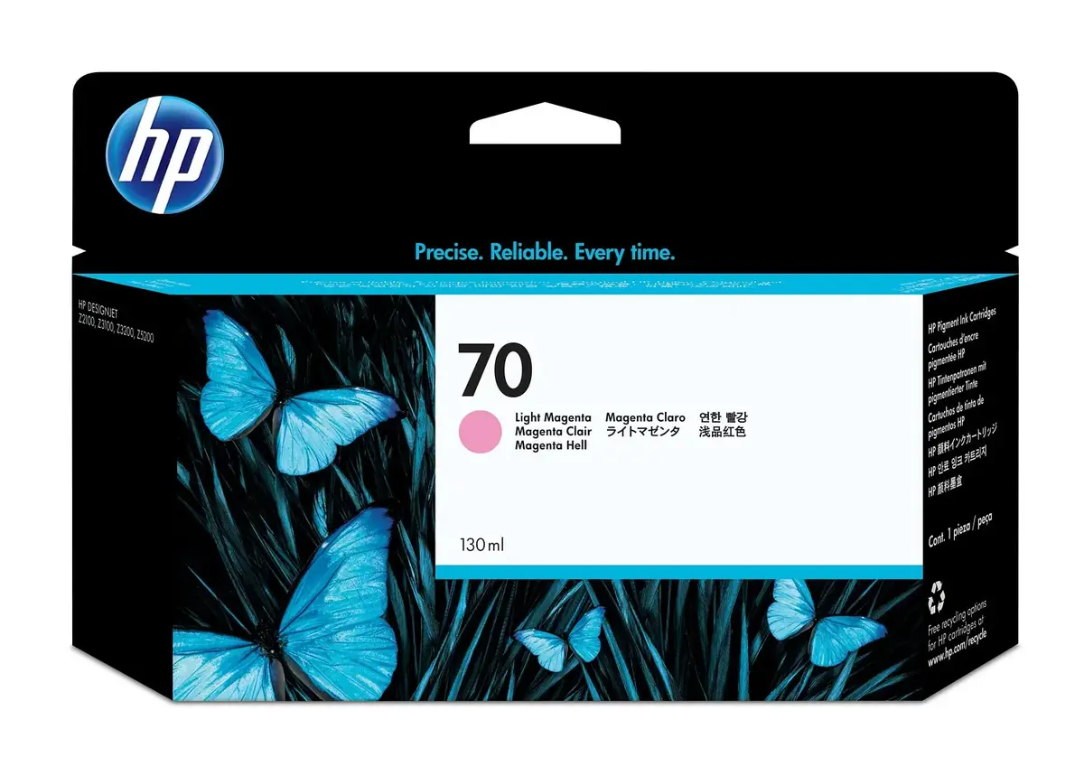 HP 70 Tintes kasetne 130 ml
