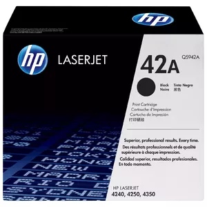 Тонер HP Toner Q5942A 10000 страниц Черный