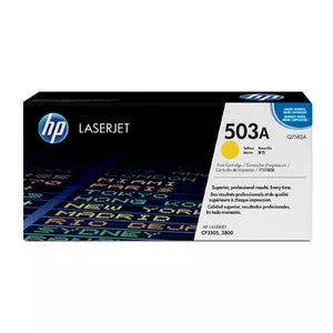 HP 503A, Оригинальный лазерный картридж LaserJet, Желтый