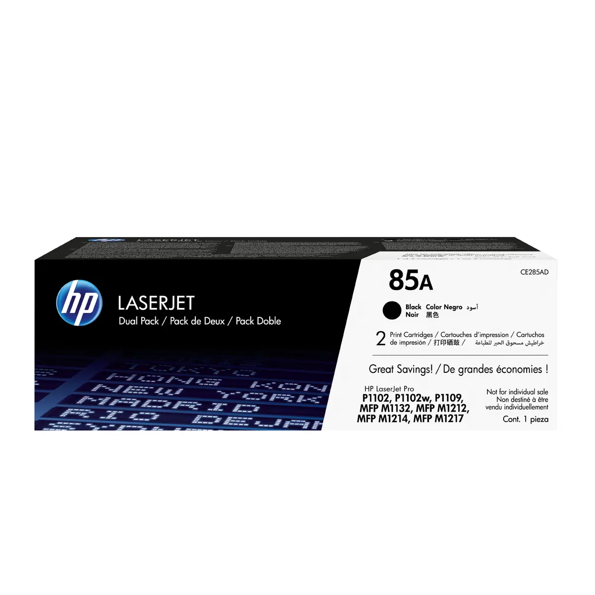 HP 85A CE285AD Oriģinālie melnie lāzerprintera
