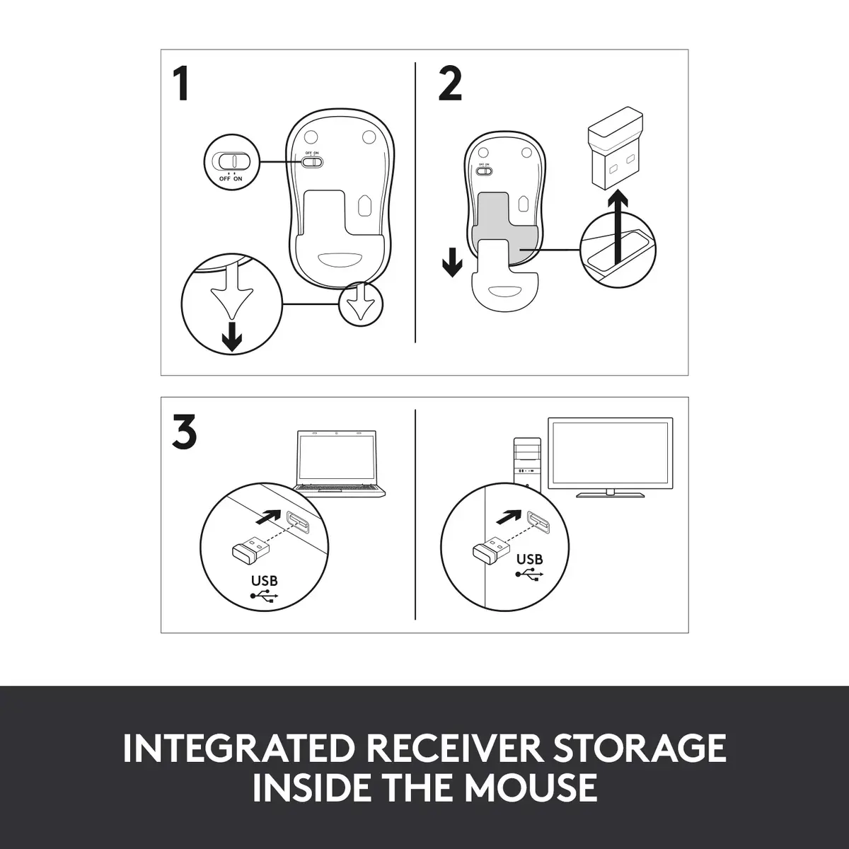 Mouse Logitech LGT-M185G Photo 18