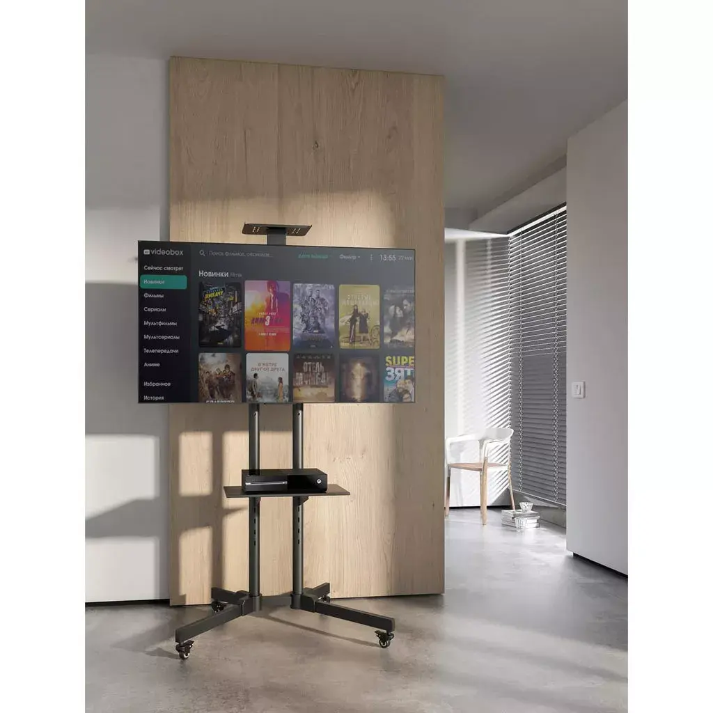 Floor TV & Monitor Mount Trolley MANHATTAN 461238 Photo 10