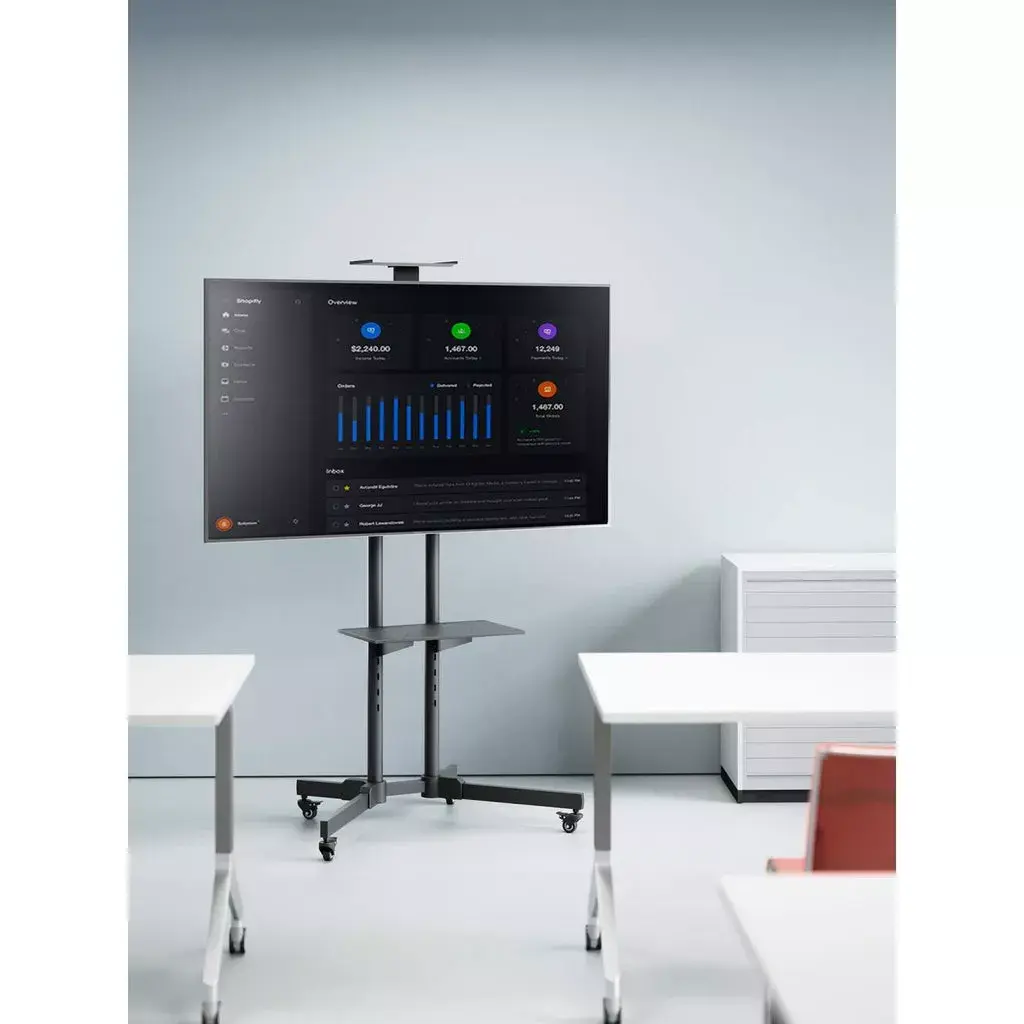 Floor TV & Monitor Mount Trolley MANHATTAN 461238 Photo 11