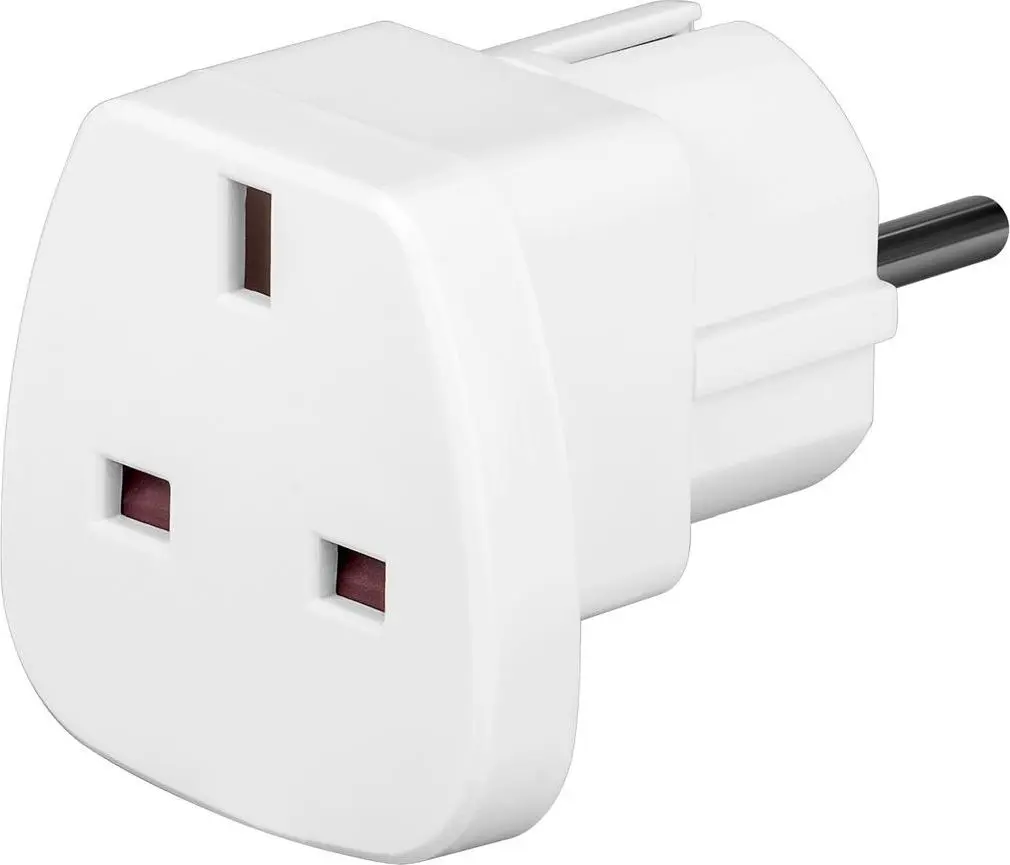 TECHLY Ceļojumu adapters UK uz EU Type G→F Photo 3