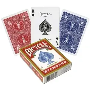 Playing cards Bicycle Rider Back — International Standard index