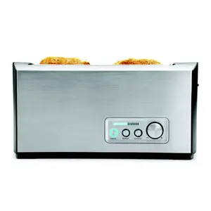 Toaster Gastroback Design Pro 4S 2 slice 1500 W Black Stainless steel