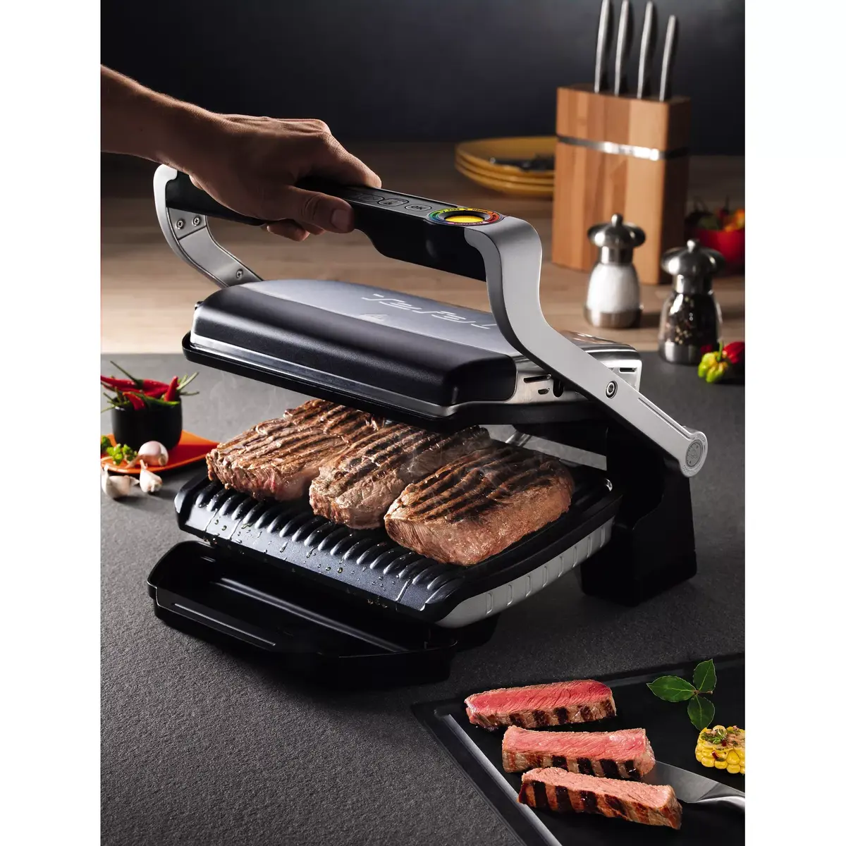 Контактный гриль Tefal GC712D Photo 10