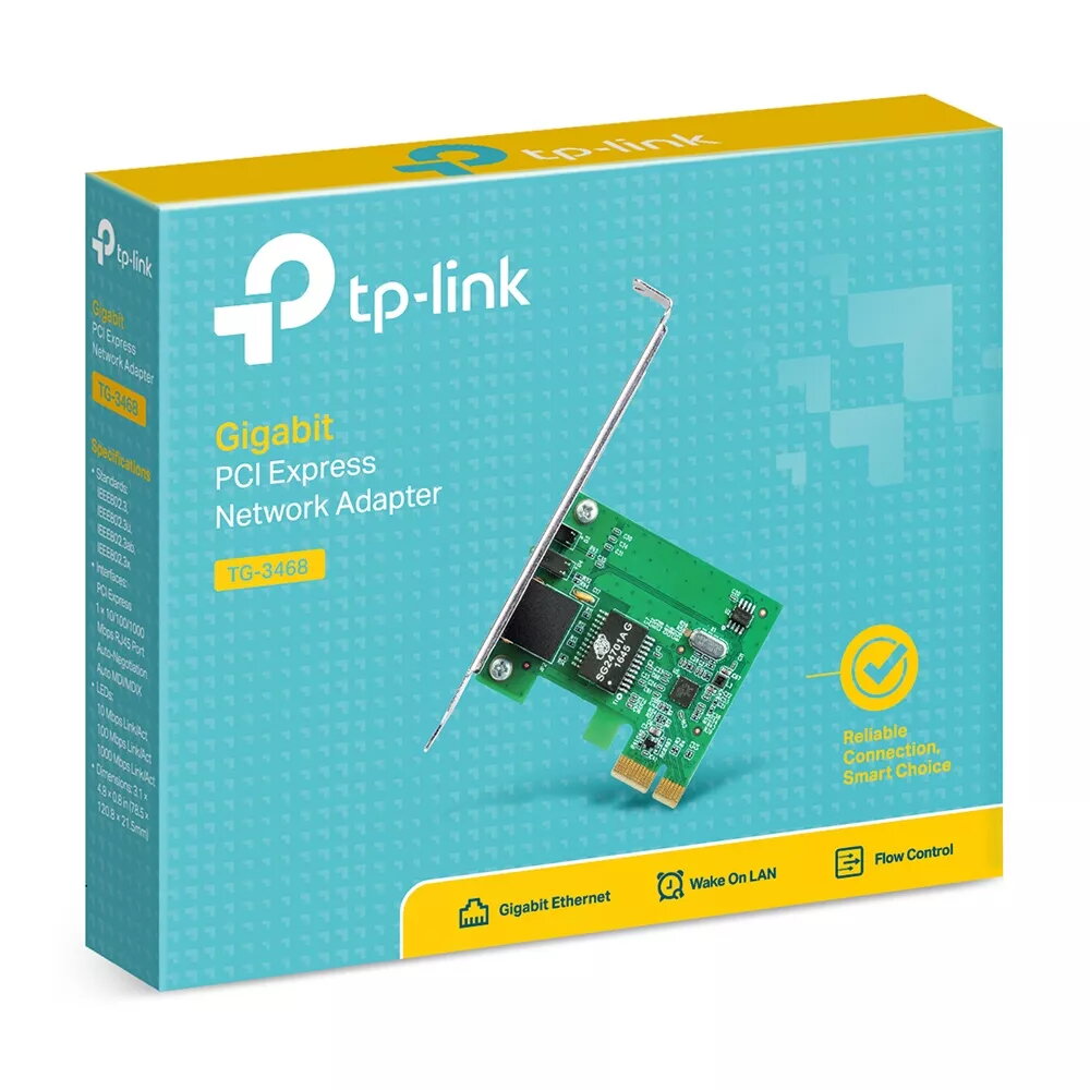 Сетевой адаптер TP-Link TG-3468 Gigabit PCI Express Photo 2