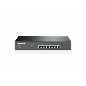 TP-Link TL-SG1008 Nepārvaldīts Gigabit Ethernet (10/100/1000) Melns