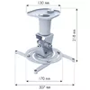 Ceiling bracket TECHLY ICA-PM 100WH Photo 3