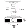 Ceiling bracket TECHLY ICA-PM 100WH Photo 4