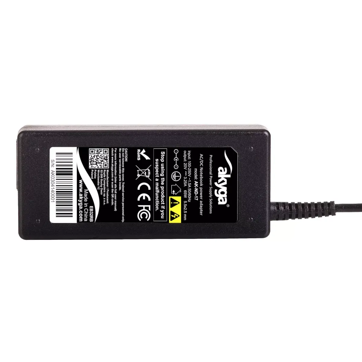 Akyga AK-ND-17 65 W barošanas adapteris/invertors Photo 6