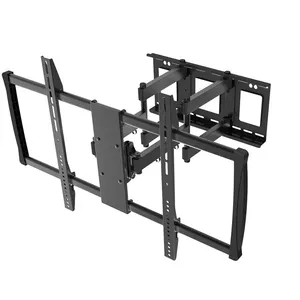 Wall bracket MACLEAN MC-679 for LED/PLASMA/LCD TV, max load 80 kg, fixed wall mount