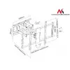Wall bracket MACLEAN MC-679 for LED/PLASMA/LCD TV Photo 2