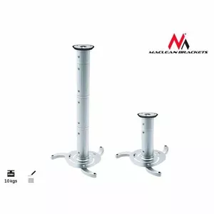 Ceiling projector mount MACLEAN MC-517S — adjustable distance 80 mm to 980 mm