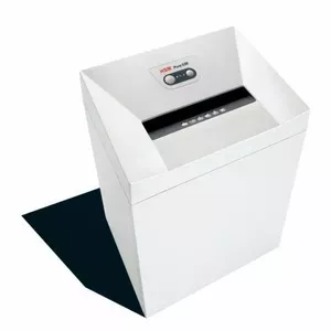 Shredder HSM Pure 530 Strip Cut 3.9mm — working width 300 mm, shreds CDs and credit cards