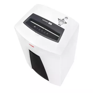 HSM Securio C18 3.9mm papīra smalcinātājs Smalcināšana joslās 58 dB 23 cm Balts