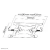 Laptop stand Neomounts Notebook-V200 Photo 7