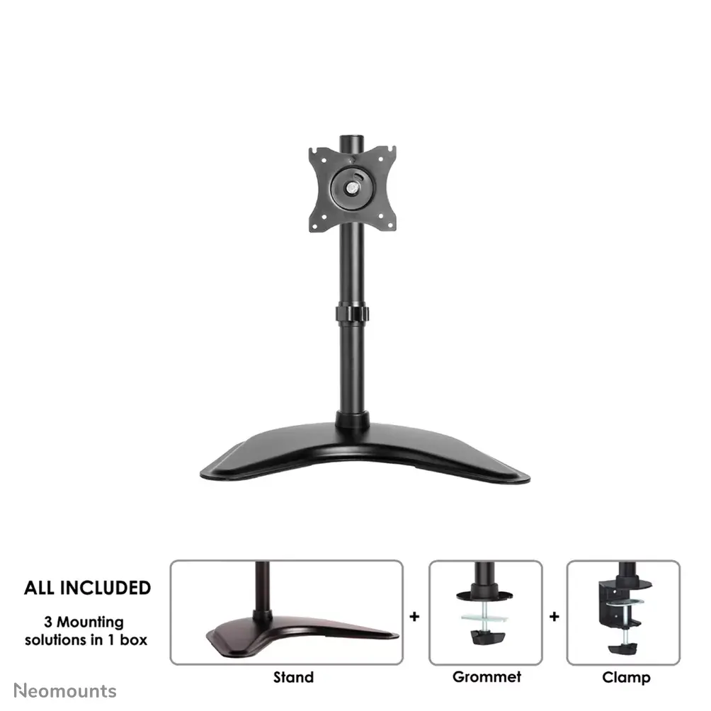 Monitoru galda stiprinājums Neomounts NM-D335BLACK Photo 2