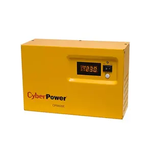 Nepārtrauktā barošana CYBERPOWER CPS600E UPS 0.6 kVA / 420 W, vienfāzes, tower korpuss, LCD, Type F kontaktligzda
