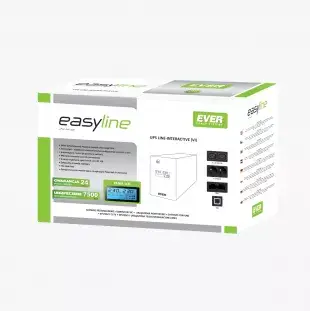 Uninterruptible Power Supply Ever EASYLINE 1200 AVR USB Photo 3