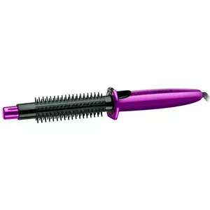 Remington CB4N hair styling tool Straightening curling brush Lilac