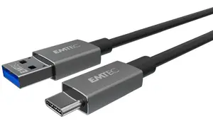 USB кабель Emtec ECCHAT700TCU3 1.2м USB 3.2 Gen 2 черный