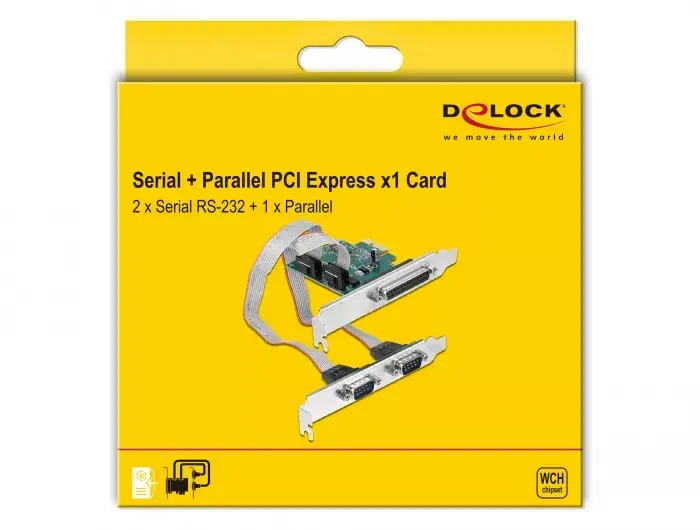 Internal Parallel RS-232 Adapter DeLOCK 90413 Photo 4