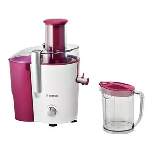 Bosch MES25C0 juice maker Centrifugal juicer 700 W Cherry, Transparent, White