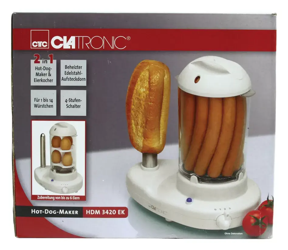 Пароварка для хот-догов Clatronic HA-HOTDOG-13 Photo 4