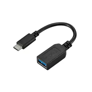 Fujitsu S26391-F6058-L100 USB kabelis USB C USB A Melns