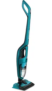Пылесос 2-in-1 вертикальный Philips PowerPro Aqua FC6404/01, без мешка, сухая и влажная уборка, циклонная фильтрация, аккумулятор 18 В, бирюзовый