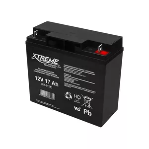 Gel battery BLOW Gel Battery 12V 17Ah XTREME 82-212# – 12 V, 17 Ah, valve-regulated gel
