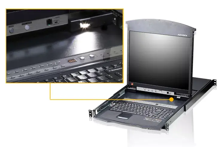 ATEN KL1508AN-AXA-AG KVM 8 портов 19" LCD Photo 4
