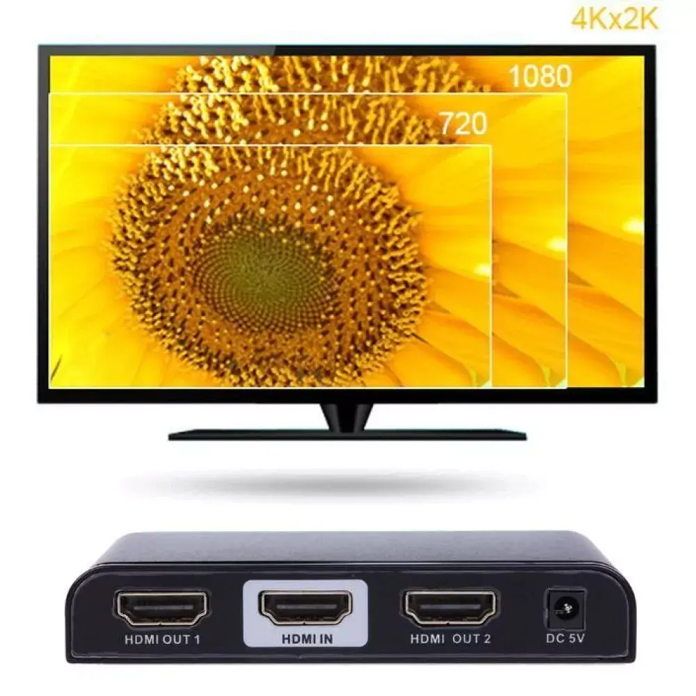 Разветвитель видео Techly IDATA HDMI2-4K2 Photo 7