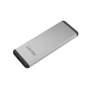 SSD enclosure Unitek Y-3365 for 1 M.2 drive, USB 3.2 Gen 1 (5 Gbit/s), USB-C, aluminium, silver