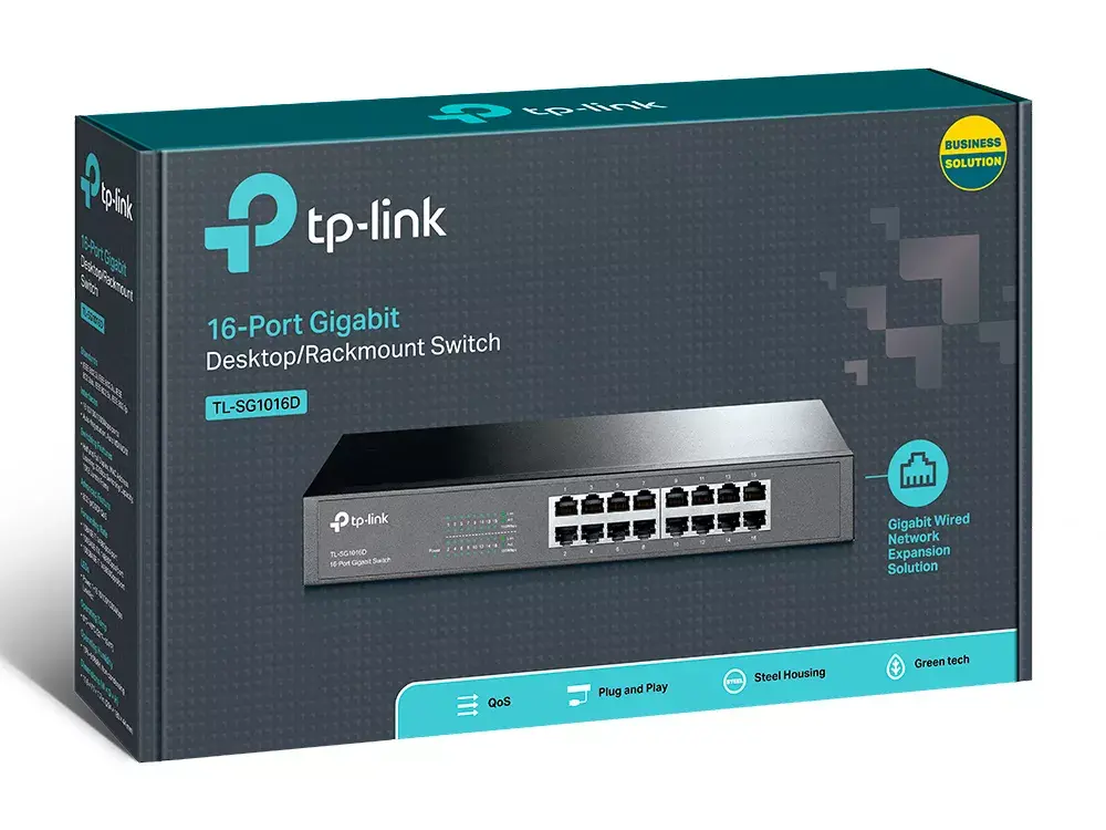 Neadministrējams slēdzis TP-Link TL-SG1016D TL-SG1016D Photo 4