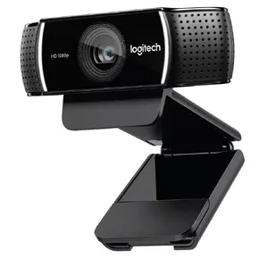 Logitech C922 1920 x 1080pixels USB Black webcam