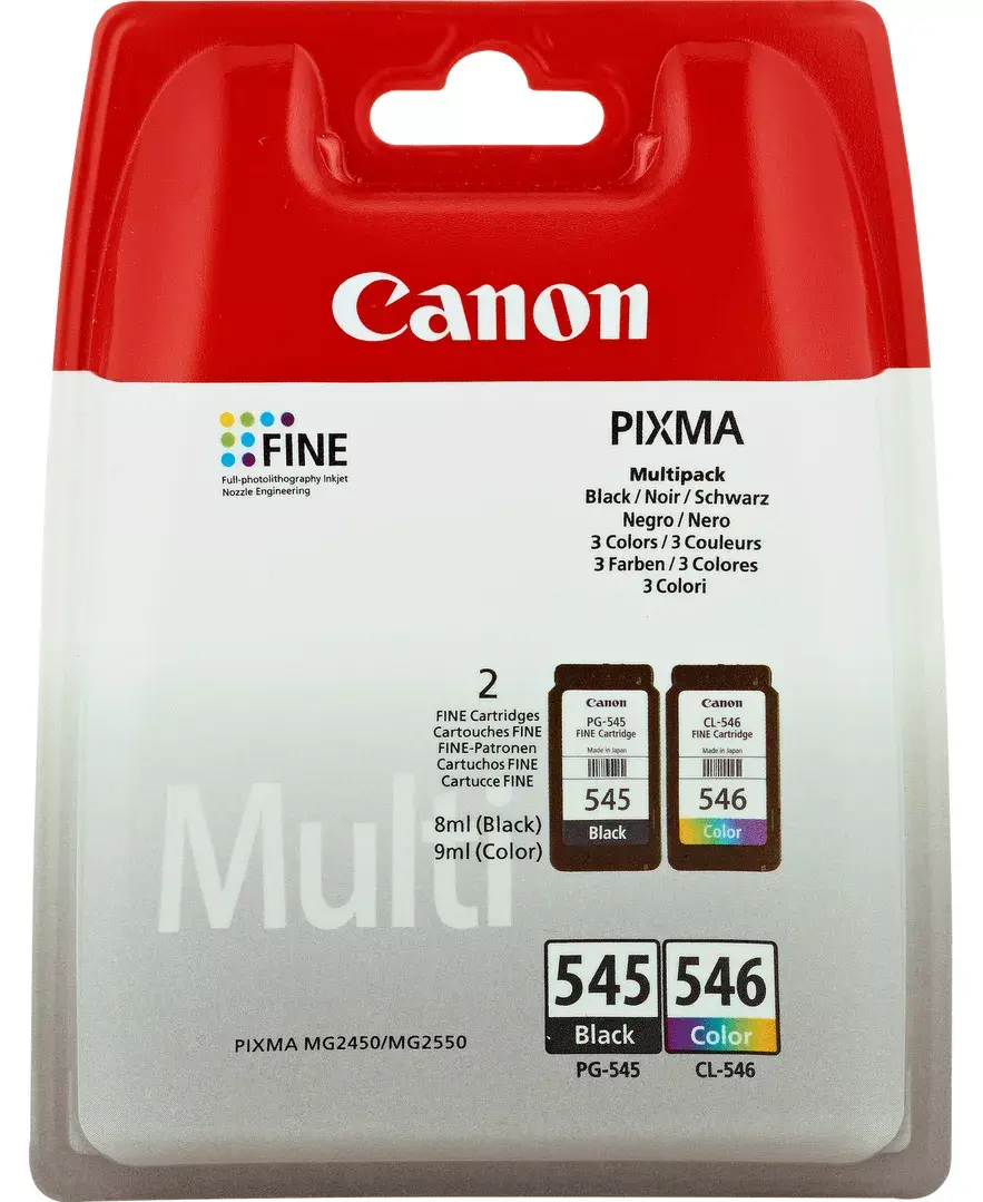 Oriģinālais tintes kasetņu multipaka Canon PG-545/CL-546