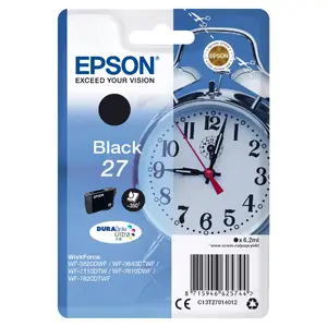 Kārtridžs Epson 27 Sort 350 lapas Melns C13T27014012